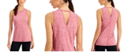 Ideology Heathered Keyhole-Back Tank Top, Created for Macy's